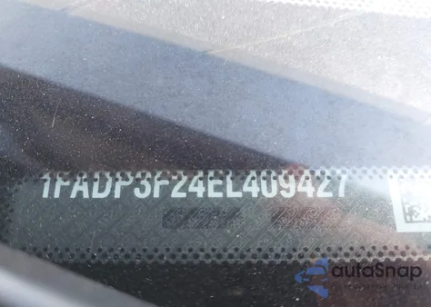 2014 Ford Focus Se from USA, damaged, VIN 1FADP3F24EL409427